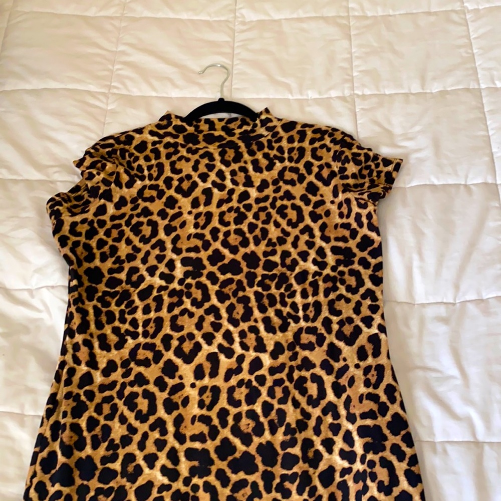 Cheetah maxi dress